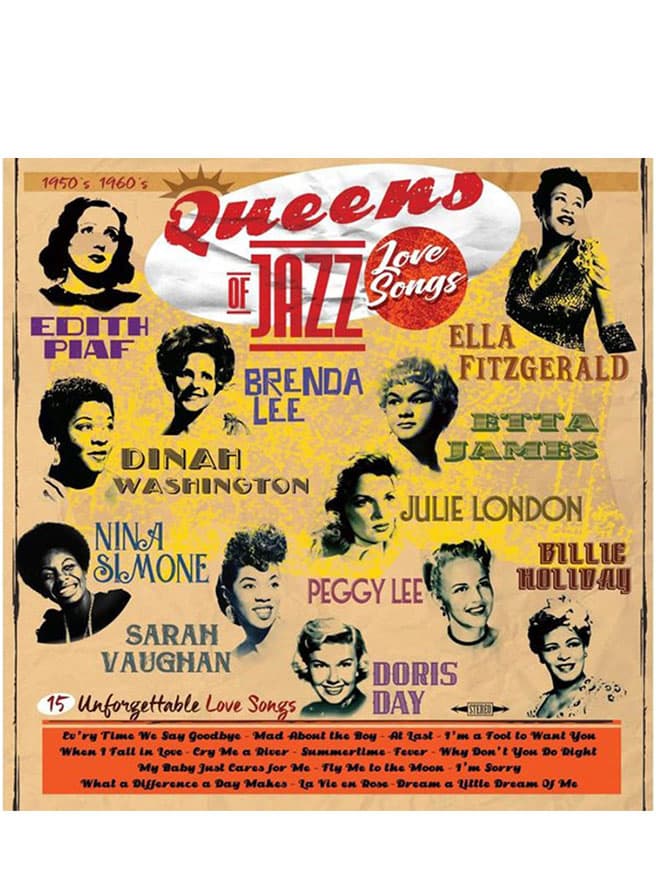 Queens Of Jazz - Love Songs - Plak