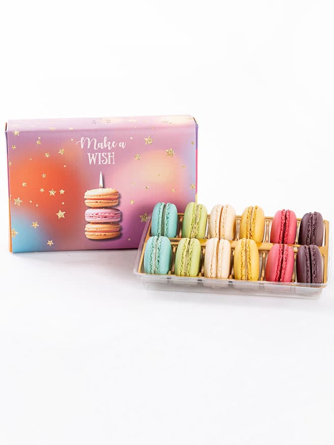 Make a Wish Macarons (12’li)