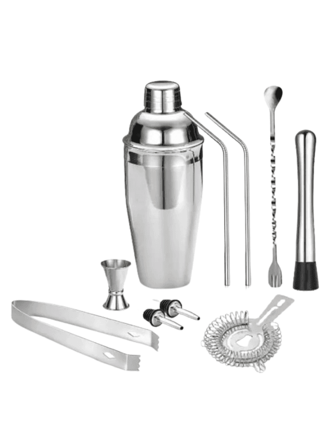 Kokteyl Shaker Seti (10'lu - 750 ml)