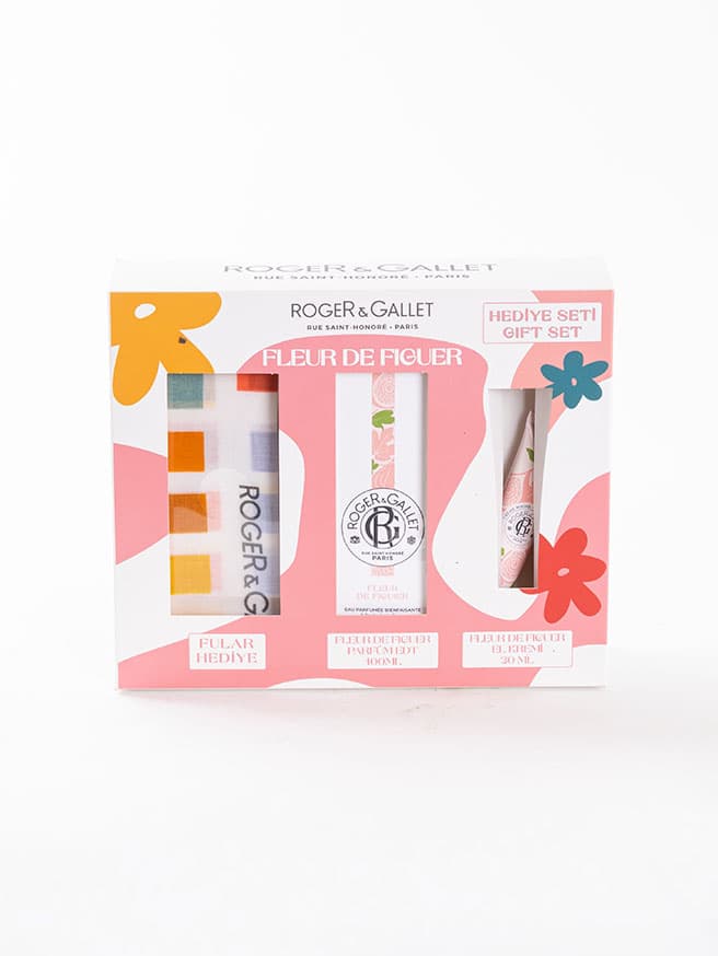 Roger & Gallet Fleur de Figuer Hediye Seti (Fular Hediyeli)