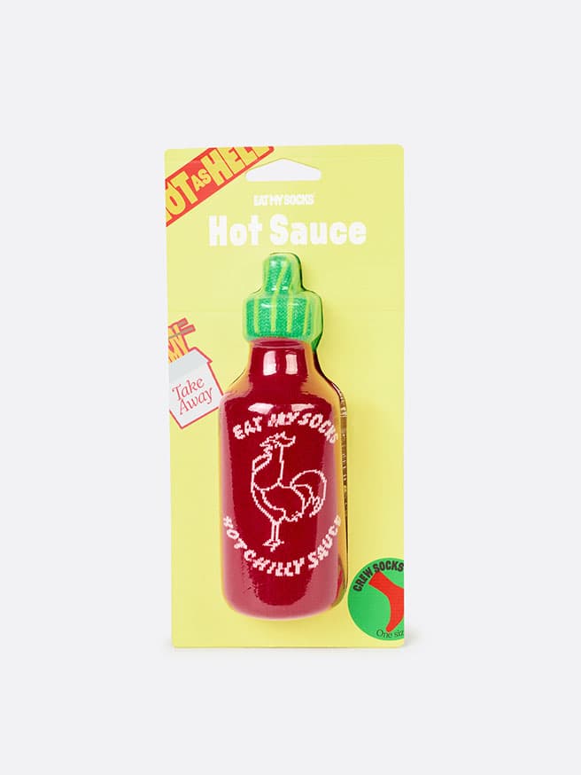 Eat My Socks Hot Sauce Tasarım Yetişkin Çorap