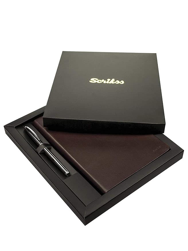 Scrikss Chester A5 Defter Ve Siyah Kalem Set