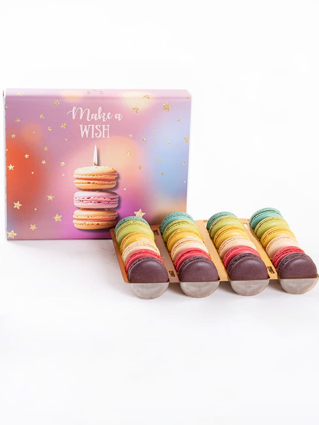 Make a Wish Macarons (24'lü)