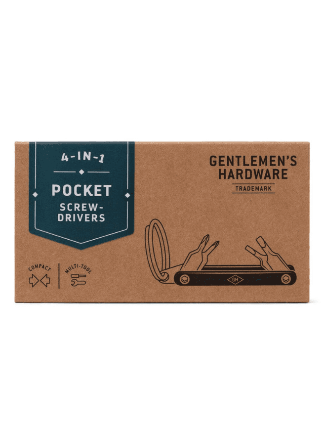 Gentlemen’s Hardware Cep Tornavida Seti Anahtarlık | 4 in 1