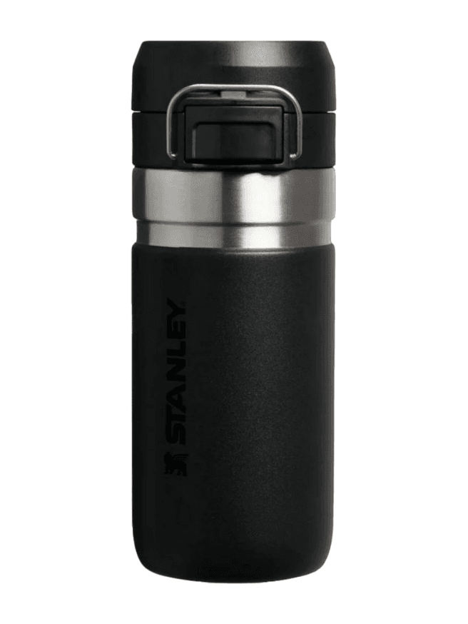 Stanley The Quick Flip Çelik Termos (0.47 lt | Siyah 2.0)