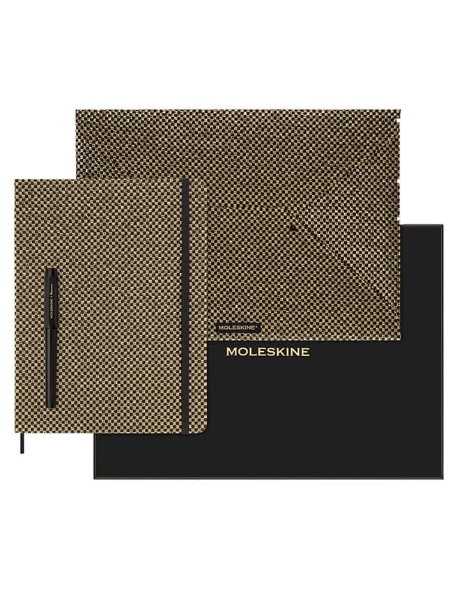 Moleskine Shine Collection Gold Hediye Seti (19x25 cm)